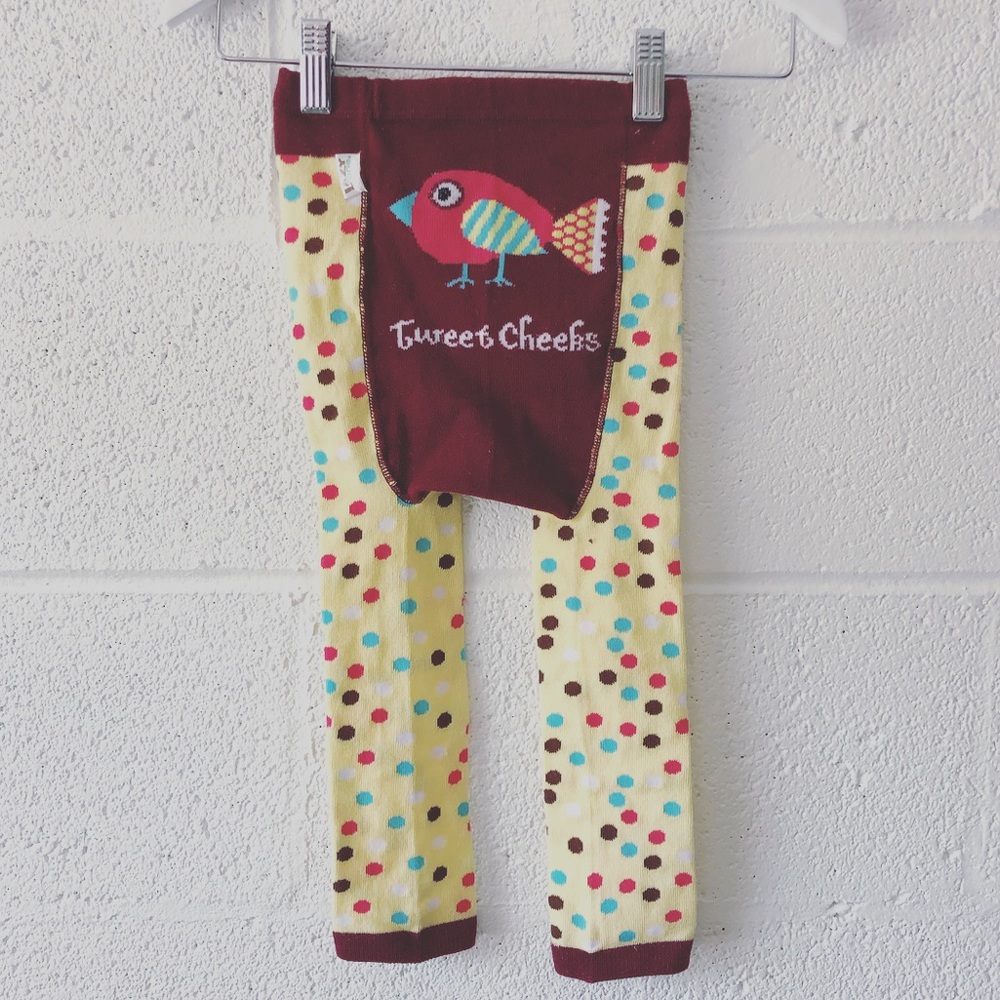 Lazy One Tweet Cheeks sweater leggings sz: 18-24M